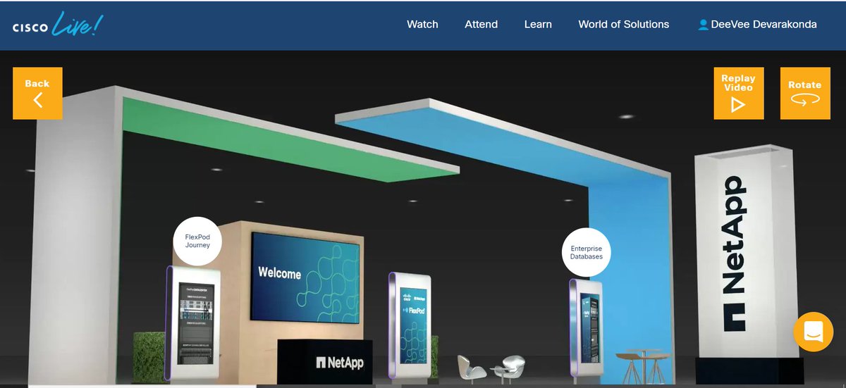 DV_Devarakonda's tweet image. Celebrating Future You - Visit #NetApp digital booth in #CiscoLive #WorldofSolutions for priceless dialog with our experts, stylish #NetApp gear or have #NetApp donate to your charity on your behalf!! #FlexPod