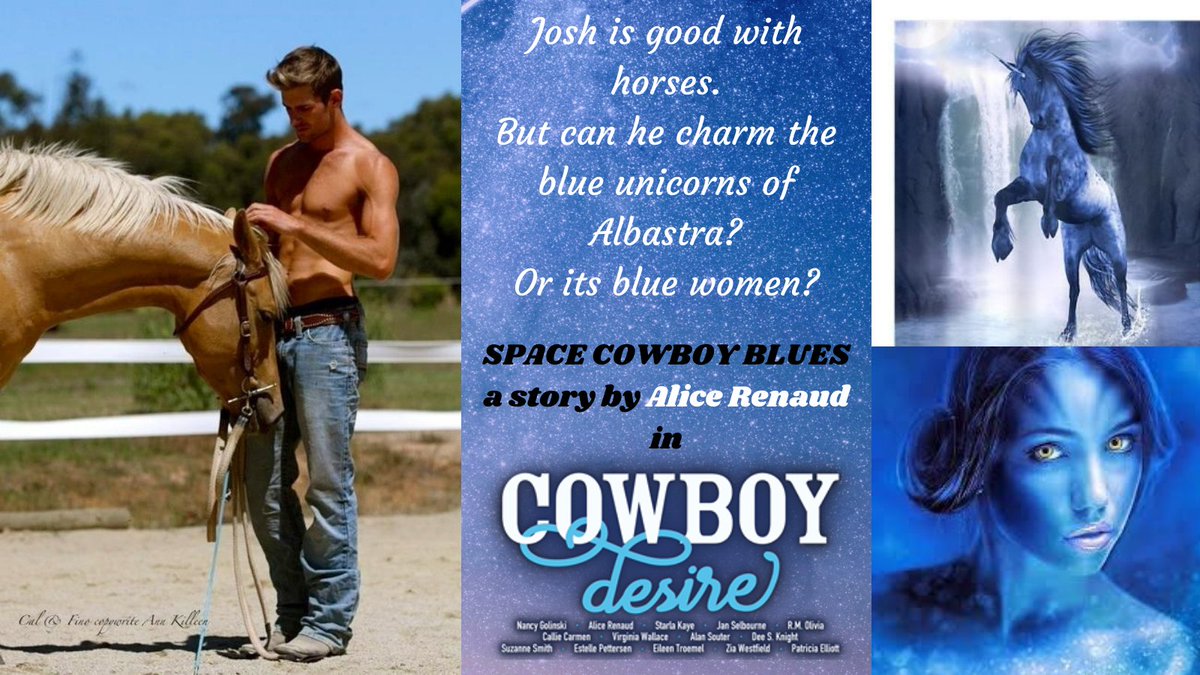 alicerauthor's tweet photo. LAST DAY to get Cowboy Desire, the new 14 story western &amp; #scifi #Romance #anthology for only $0.99! On April 1st, the price increases to $4.99 #COWBOY  #romancebooks #99cents #99c  https://t.co/lvJXkvyEcN Check out my story Space Cowboy Blues, inspired by a #lockdown #dream https://t.co/gQjcU9PmnA