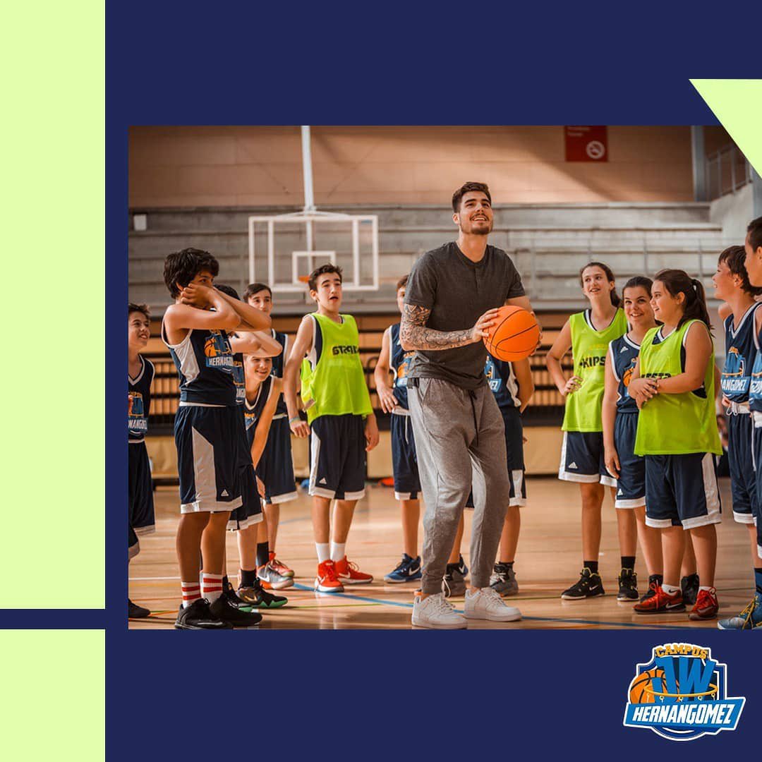 🤝🏻Los hermanos Hernangómez os esperan del 26 de junio al 10  julio🤝🏻 
¡No lo dudes y forma parte de esta experiencia irrepetible!⛹️‍♂️⛹️‍♀️
Pasaremos lista💥📝
😃Toda la información en nuestra página web, link en la biografía💻