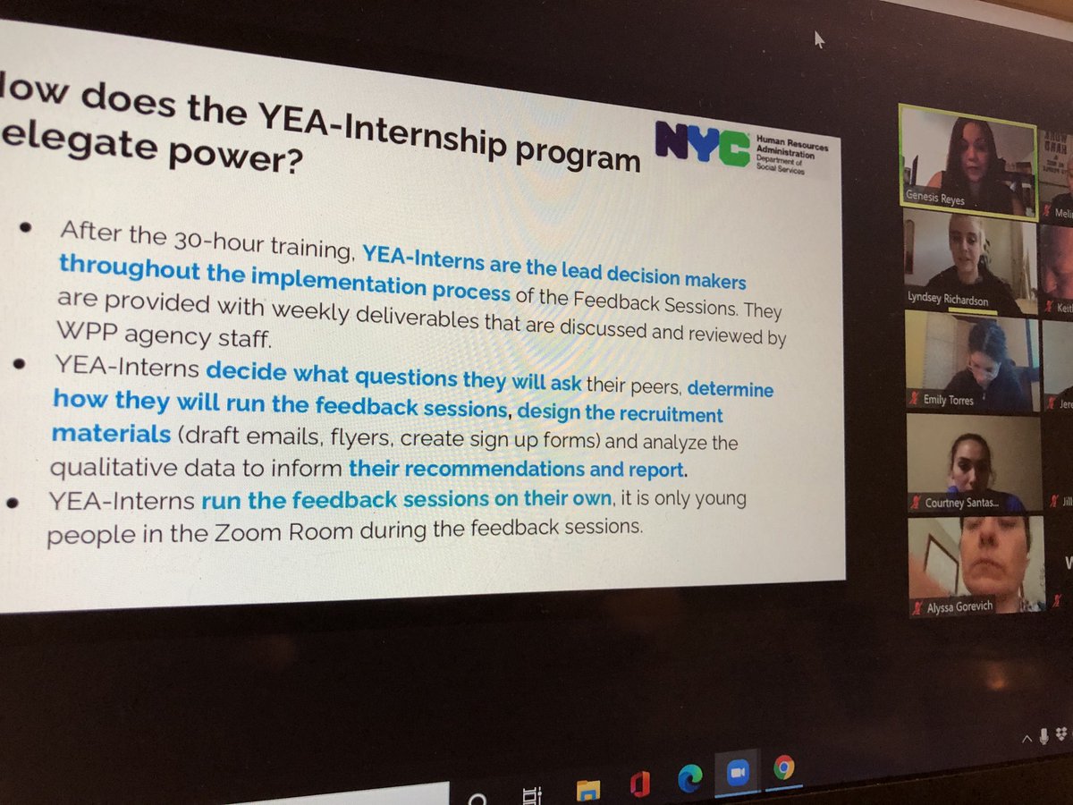 NYATEP's tweet photo. Truly youth-led programming coming out of @NYCHRA. Staff sets the deliverables and youth are responsible for getting the work done to deliver. #NYATEPYouthLab #wkdev https://t.co/tODSIPrteh