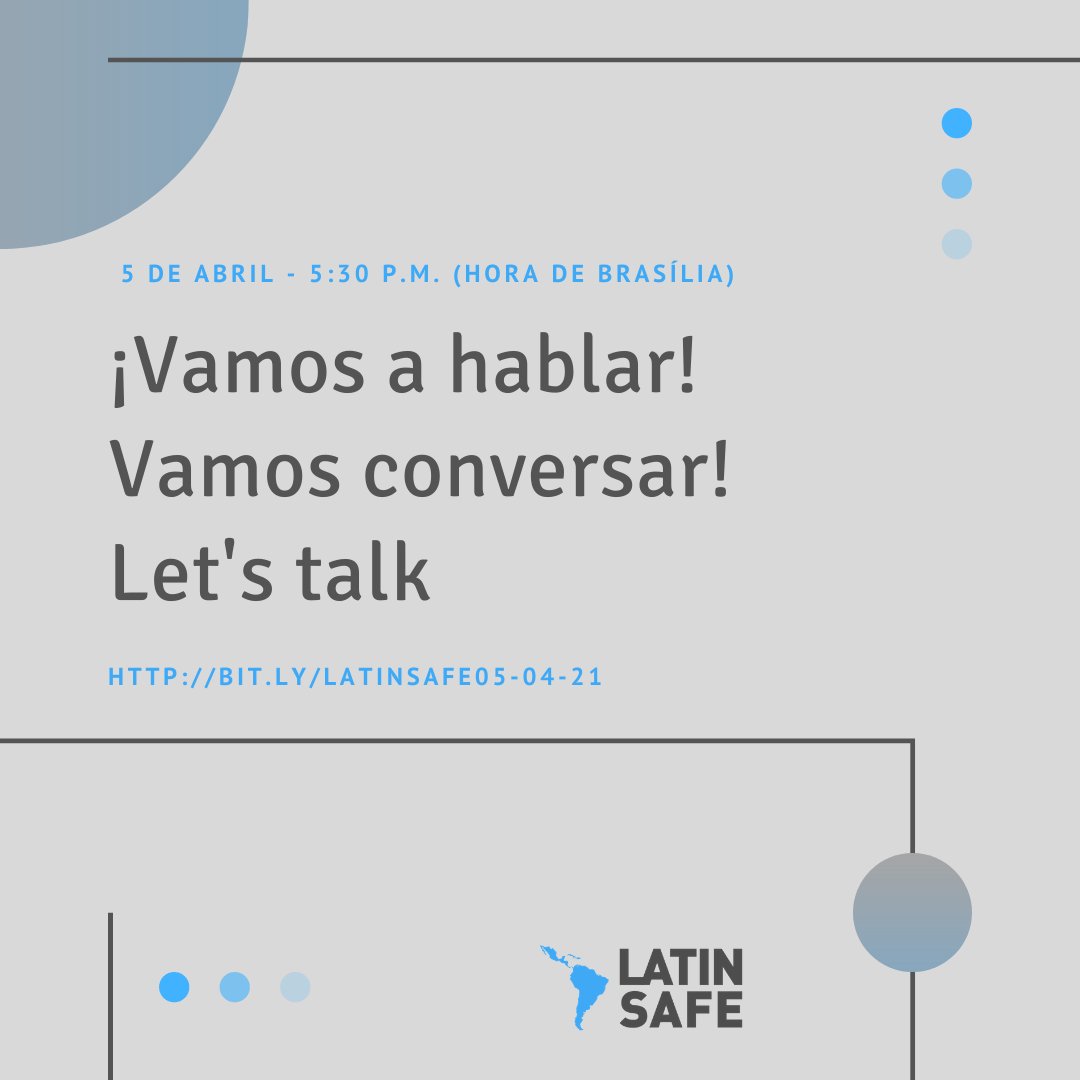 LatinSafe's tweet photo. #GrupodeEstudios de #ProtecciónRadiológica de #SPR el 5 de abril - no te pierdas!
⠀
#GrupodeEstudos de #ProteçãoRadiológica da SPR em 5 de abril - não perca!
⠀
SPR's #StudyGroup on #RadiologicalProtection meeting on April 5 - don't miss!

--> https://t.co/3BFaRWSvZB #LatinSafe https://t.co/cUxKy3ji1t
