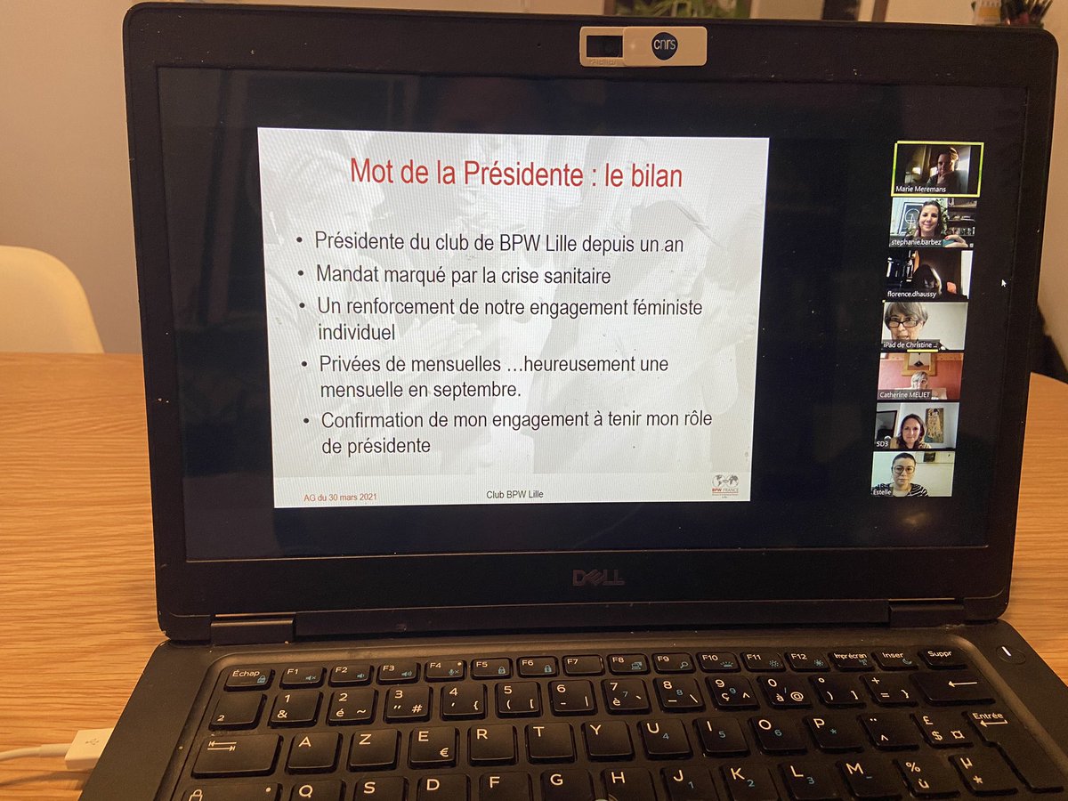 [DIRECT] Assemblée Générale <a href="/BpwLille/">BPW Lille</a> - Au programme : Mot de la Présidente Christine KEUP, Bilan des actions 2020, Bilan com, Projections et Objectifs 2021, Bilan financier et surtout.. #NETWORKING
