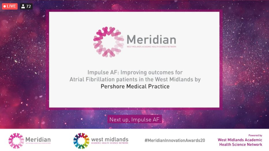 BHPComms's tweet photo. Category: Cardiovascular Disease Prevention and Management Innovation
๐ฅ๐ฅ๐ฅThe winner is...#IMpulseAF: Improving outcomes for AF patients in the West Midlands! ๐๐๐
#MeridianInnovationAwards20 @univadis_ #AFib #AtrialFibrillation https://t.co/OTcieXMNdj