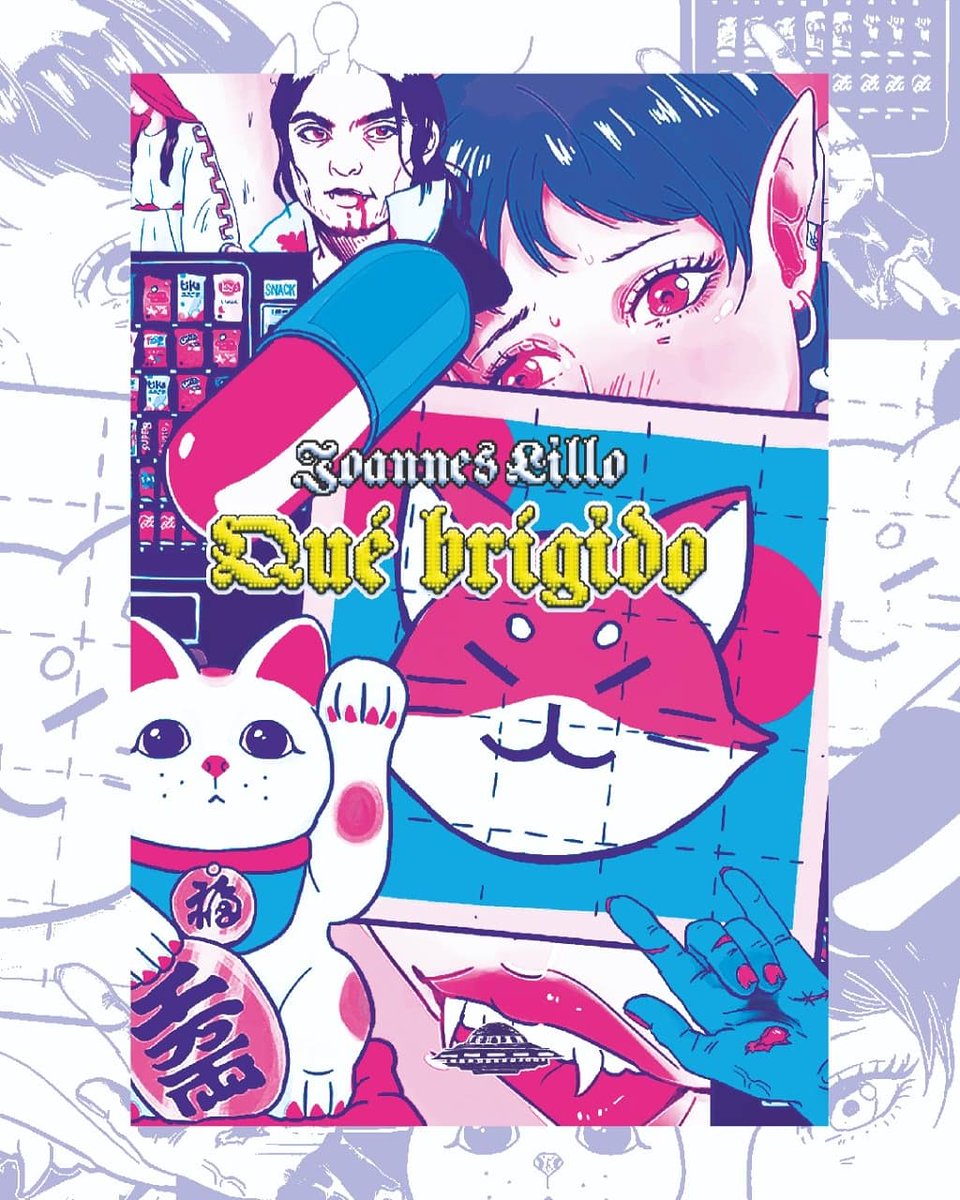 Nos complace anunciar la novedad de mayo: 💊Qué brígido💊 conjunto de cuentos eróticos y fantásticos de Joannes Lillo, autor de Diario flaite de un vampiro y María cuñada mía 🦇