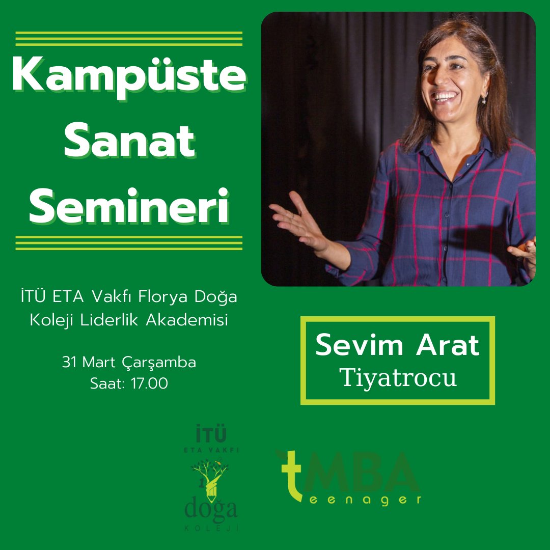İTÜ ETA Vakfı Florya Doğa Koleji Liderlik Akademis tweet media