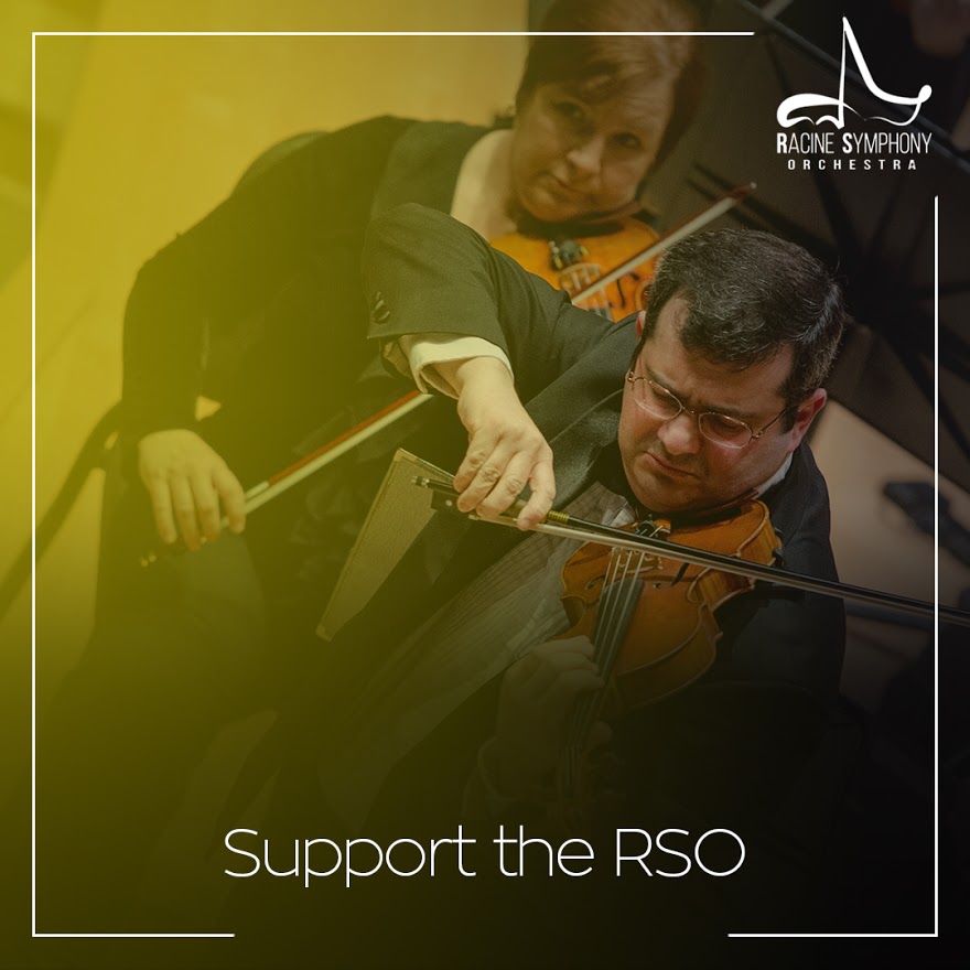 “As a classically trained musician, I appreciate being able to hear the classics as well as some more contemporary music. It’s wonderful to have the RSO here... Live music is so invigorating and necessary!” Lynette Jacobson, concert-goer 
#racinesymphony #musicisessential