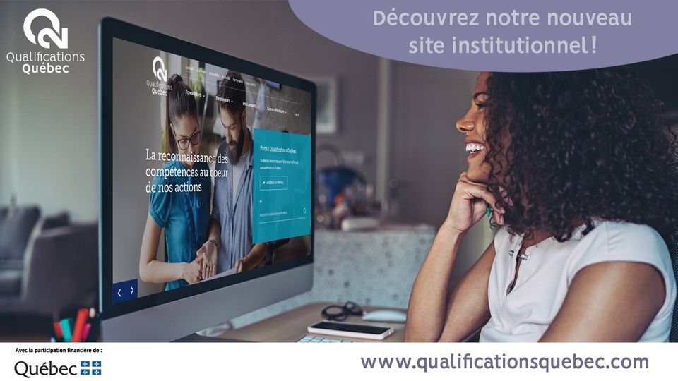 Qualifications Québec (@q2_info) on Twitter photo Nous mettons en ligne notre nouveau site institutionnel incluant un accès direct au Portail de la reconnaissance des #compétences au #Quebec. Il offre de services aux #travailleurs et #employeurs.
<a href="/MIFI_QC/">Immigration-Québec</a> <a href="/Quebec_FR/">Québec en France</a> <a href="/QuebecRabat/">Québec à Rabat</a> <a href="/quebecintl/">Québec International</a>
Visitez qualificationsquebec.com Nous mettons en ligne notre nouveau site institutionnel incluant un accès direct au Portail de la reconnaissance des #compétences au #Quebec. Il offre de services aux #travailleurs et #employeurs.
<a href="/MIFI_QC/">Immigration-Québec</a> <a href="/Quebec_FR/">Québec en France</a> <a href="/QuebecRabat/">Québec à Rabat</a> <a href="/quebecintl/">Québec International</a>
Visitez qualificationsquebec.com