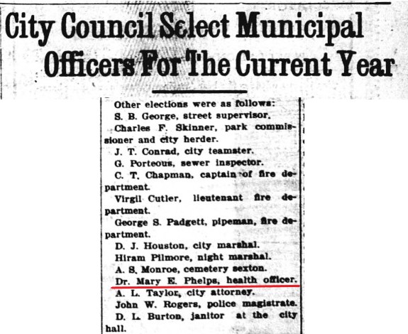 RGRMHC's tweet photo. Dr. Mary Phelps was practicing medicine in Cañon City by 1897. She served as the city health officer in 1908 and was part of the practice of Dr. R. E. Naylor. She moved to Newburgh, Indiana in 1910, passing away in 1924. ⁣ https://t.co/X6yFxSbXaC