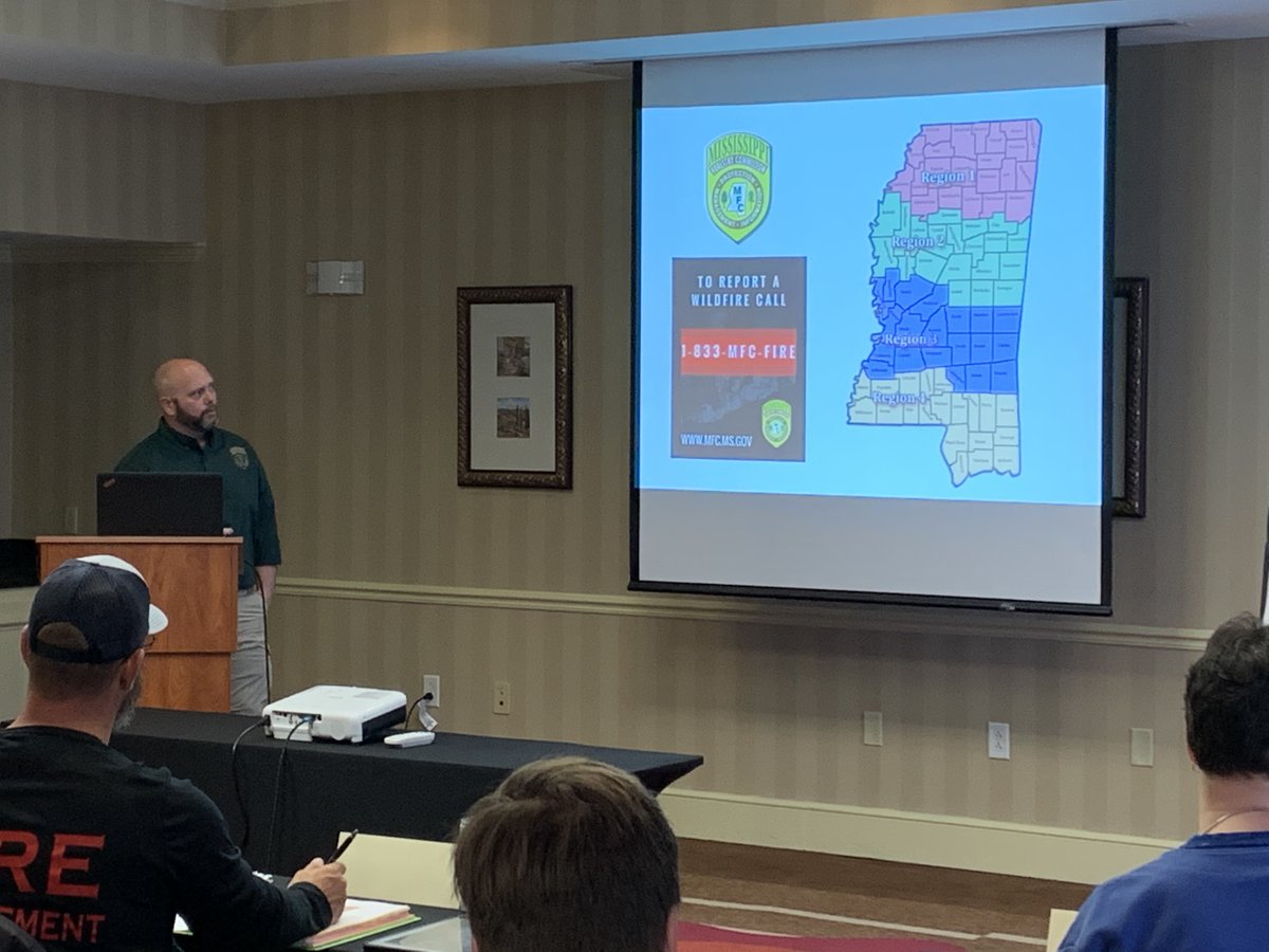 MSForestryComm's tweet photo. Attendees during #MSforestry Commission's Prescribed Burning Short Course in Hattiesburg.
#goodfires #RXFires #PrescribedFire https://t.co/TXAC7nanUX