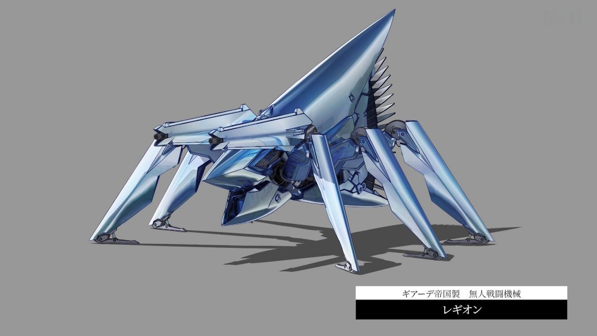 The Mech models in the 86 Anime really look amazing, finally a