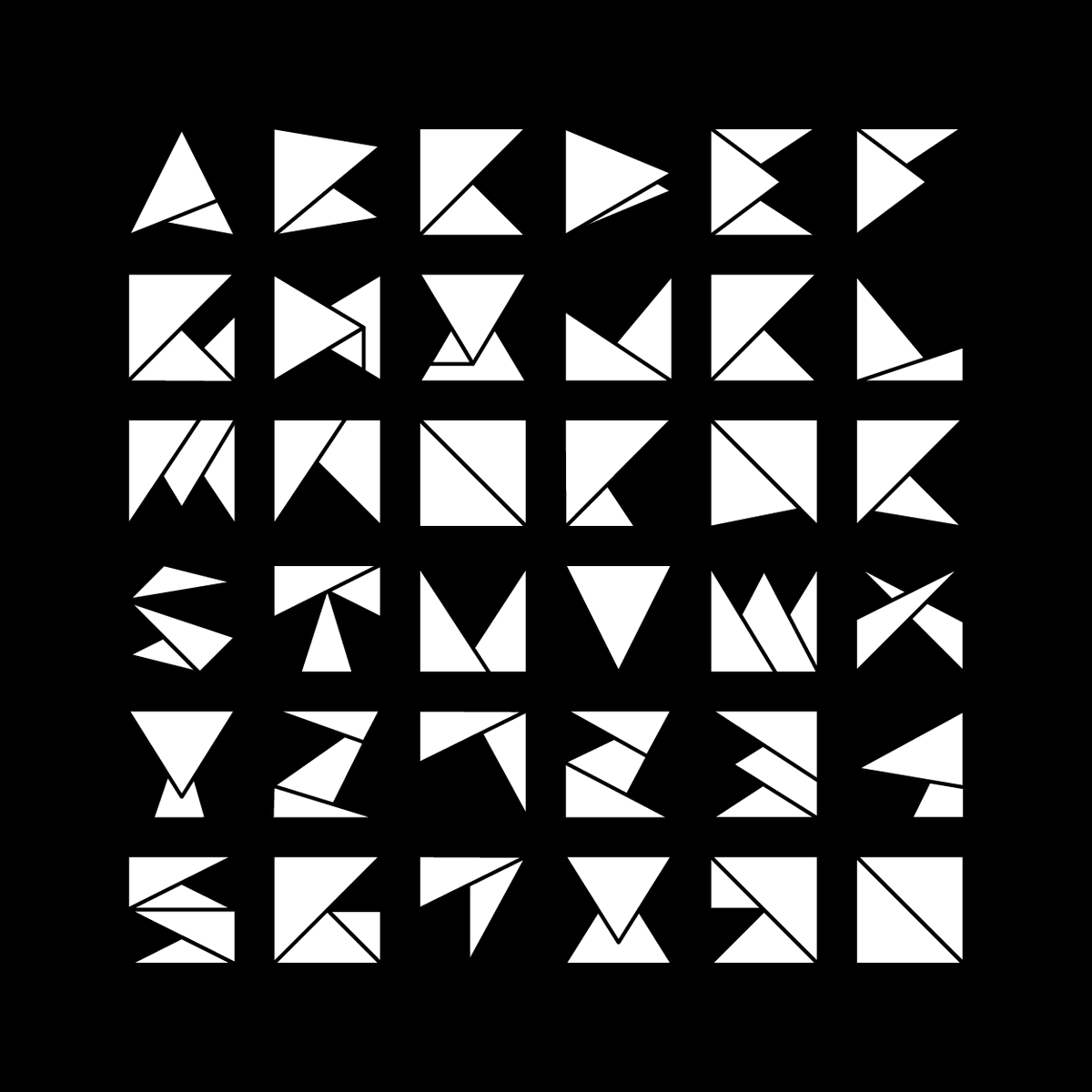 brdlymccll's tweet image. Font exploration "Napkin", made to look like folding paper. instagram.com/p/CM3Q1YSBCVx/ #typography #experimentaltype
