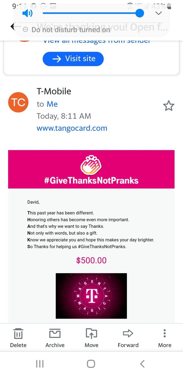 bhawks8881's tweet photo. Thank you @TMobile for being so awesome!! #GiveThanksNotPranks
 #MagentaMagic https://t.co/xQC20GkrjI