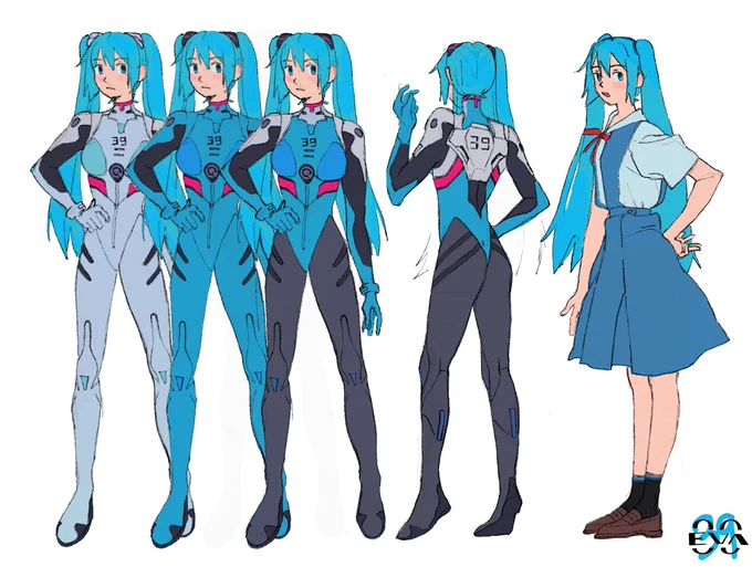 neon genesis hatsune miku (revised) 