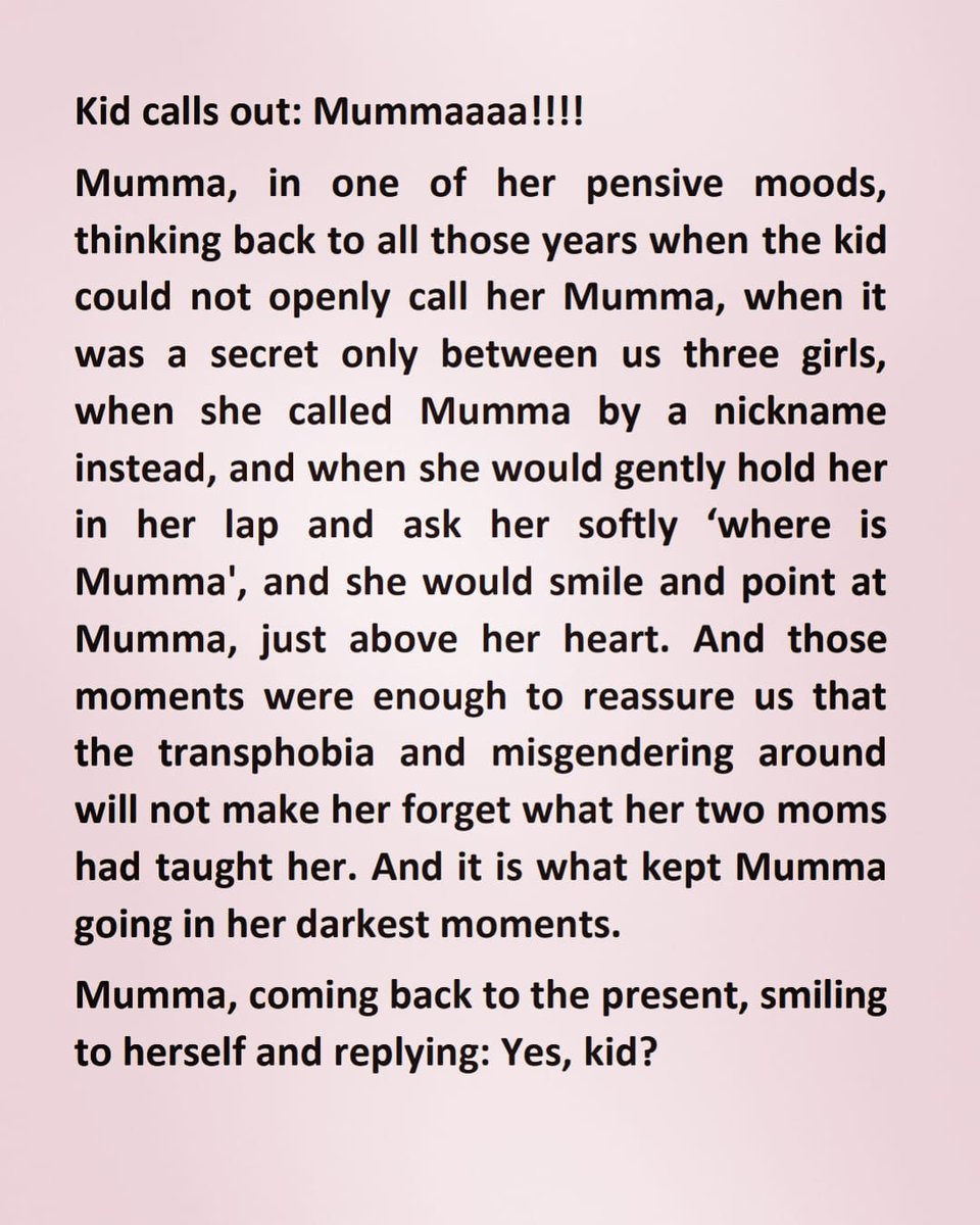 threegirlfamily's tweet photo. π
#twomoms #twomomsarebetterthanone #twomommies #toddlerlife #twomomsquad #allgirlfamily #momlife #parenting #sharedparenting #equality #Moms #queer #lesbian #lesbianmom #TransIsBeautiful #TransDayOfVisibility #TransWomenareWomen #trans #girlslikeus #transwoman #transgirl https://t.co/vEJNsbadgm