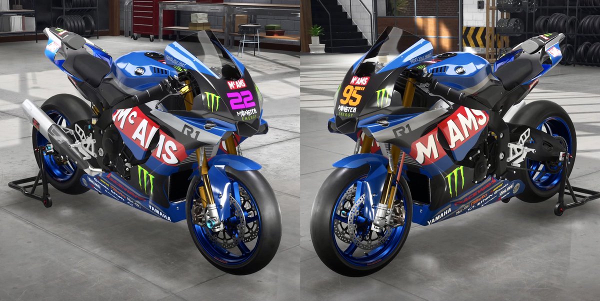 Dannyb1301's tweet photo. @ExpFactory_ltd @taylormac77 @McAMSYamaha @niallmackenzie1 Surely@the fact I painstakingly made these replicas on ride4 should be enough? Lol https://t.co/P2d1TbcfYK