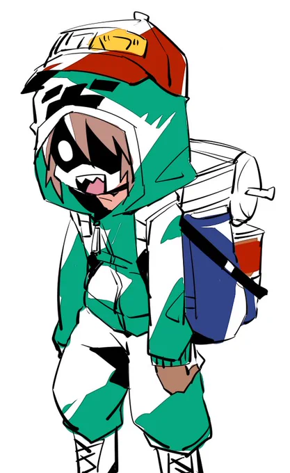 ケバブ屋zらくがき 