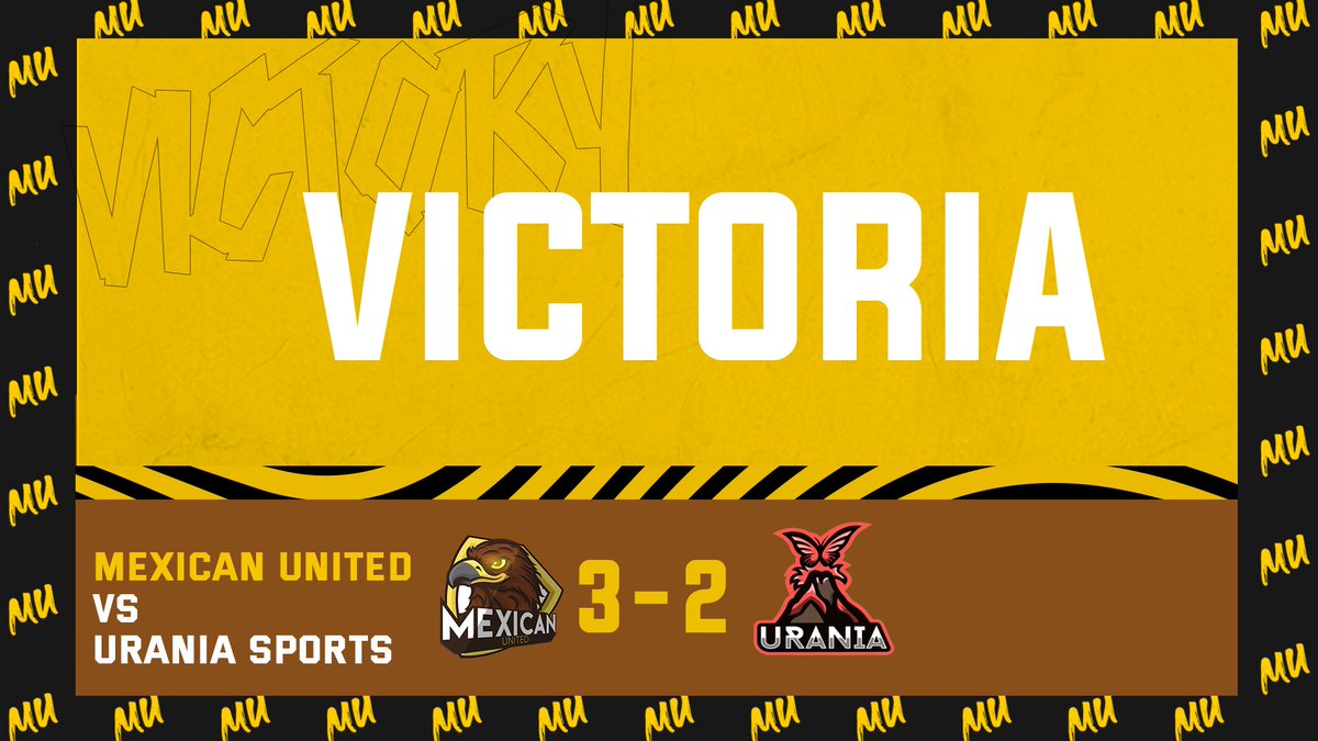 #RS | Victoria

El día Domingo con una remontada impresionante y con los hermanos Torrez carreando, nos llevamos el partido contra <a href="/Urania_eSport/">URANIA🦋</a> .

Estamos en semifinales de la MU Cup.

🗣️ @MannyRS_ 

🦅#MisterX 🇦🇷
🦅 @MannyRS_  🇲🇽
🦅 @DavidGarcia_RS 🇲🇽
🦅 <a href="/Torrezs_RS/">Robertttttt </a> 🇲🇽

#GoMU