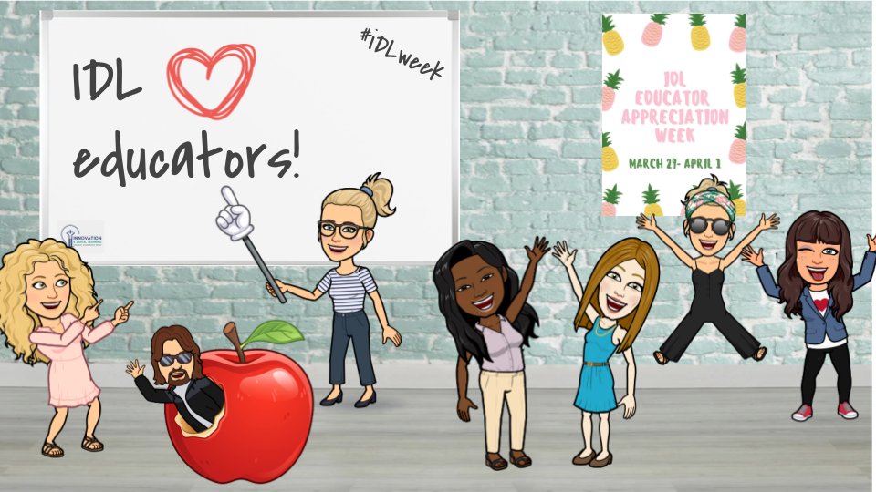 CCSDInnovation's tweet photo. We are having so much fun with #iDLweek! CCSD educators have done and continue to do amazing things despite a very unusual year. (Understatement of the decade?)
We are inspired by you all daily!
https://t.co/ZcMoRkW0Yy https://t.co/pebtfjVeYz
