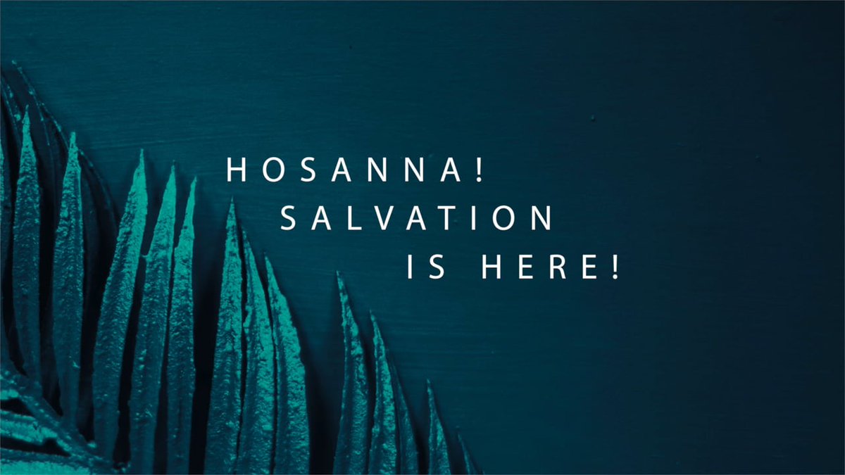 destinyimage's tweet photo. In the old testament Hosanna meant, "please save us". In the new testament the meaning of Hosanna changed to, "Salvation has come." This happened once the savior came to rescue us! Hosanna, salvation has come!
#Salvation #Hosanna #Saved #Resued #Bible #Desciples #Blessed #Amen https://t.co/0UU1pbMjOv