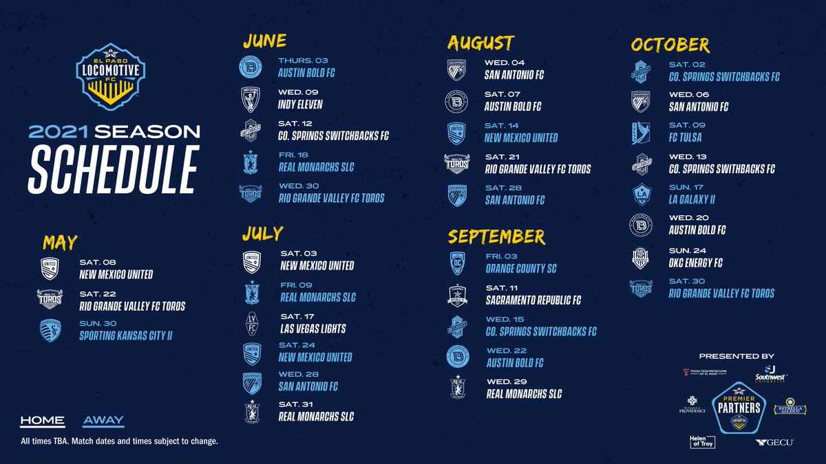 eplocomotivefc's tweet photo. Clear your 2021 schedules, you have plans now! 

Read more 🗓️➡️ https://t.co/hjfUN7jiJS https://t.co/7fCAGEGdCS