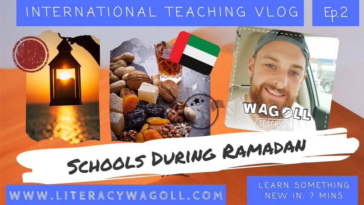 Being a teacher in Dubai means experiencing the holy month of Ramadan once a year. Many people ask what it is like living in a Muslim country over this period of time. Find out in this Teaching Vlog!

buff.ly/3u3zVmi
