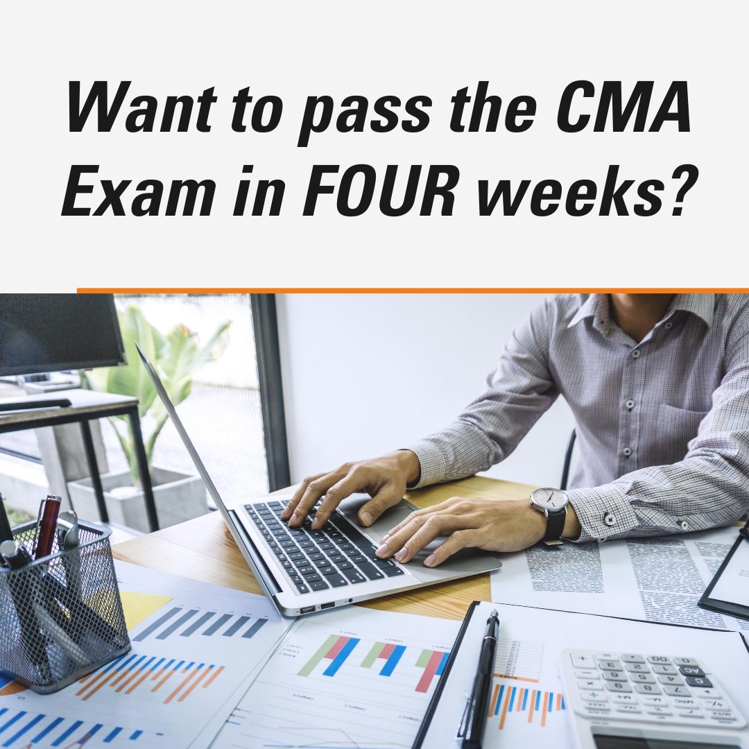 SurgentExamPrep's tweet photo. Are you wondering how to pass the CMA Exam in as little time as possible? Passing an exam section in just four weeks might sound daunting, but with the right study plan, it’s completely possible. Check out how here:

https://t.co/UdqCurvf9u https://t.co/YMt2uADNB2