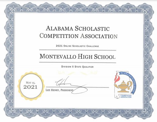 DMMartinJr's tweet photo. It’s official! @MontevalloHigh Scholars Bowl team will be participating in the ASCA State Division II. Way to go!
@Shelbyedk12alus https://t.co/MYrxYttgvw