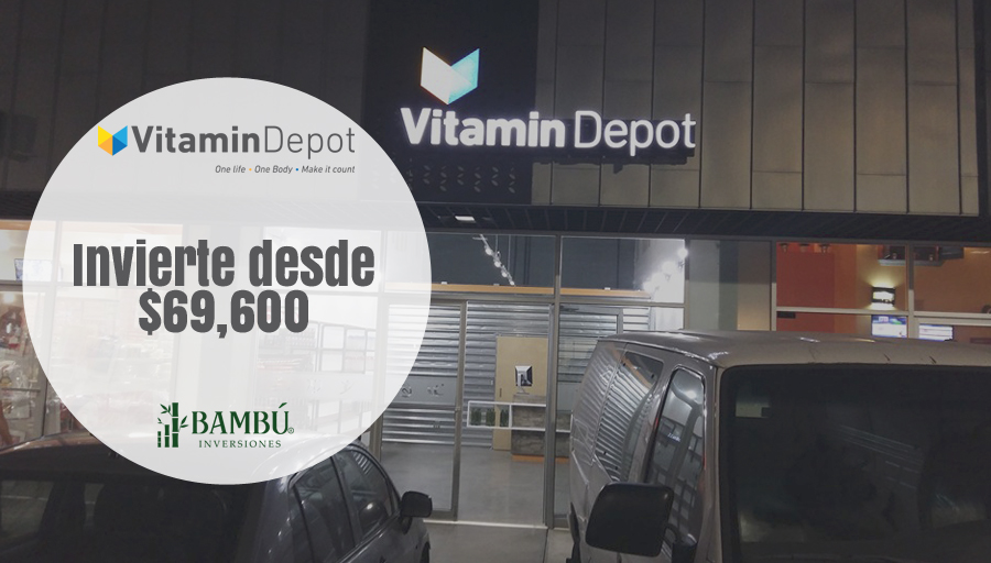 BambuInver's tweet image. #VitaminDepot es una tienda de proteínas, vitaminas y otros suplementos alimenticio en la que podrás invertir desde $69,600 MXN

Conoce más detalles en: franquiciasen.mx/Franquicias/In…