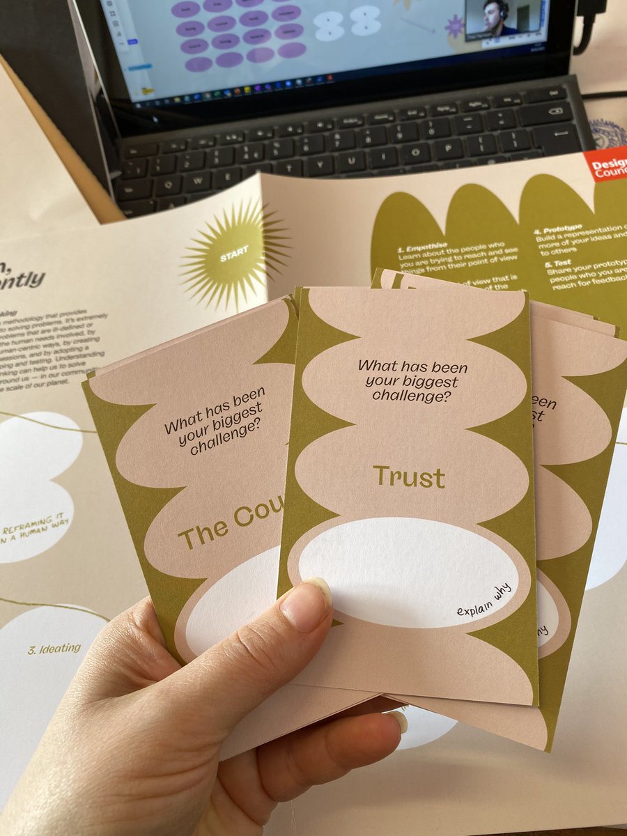 annafrancisart's tweet photo. #DesignDifferently session 2 today - enjoyed using the fantastic resource pack to think through a #designthinking process model - as a way to start with empathy in the design process. Thanks @designcouncil and @_newpractice for the session. Most valuable - sharing learning. https://t.co/BPsLBv7XGd
