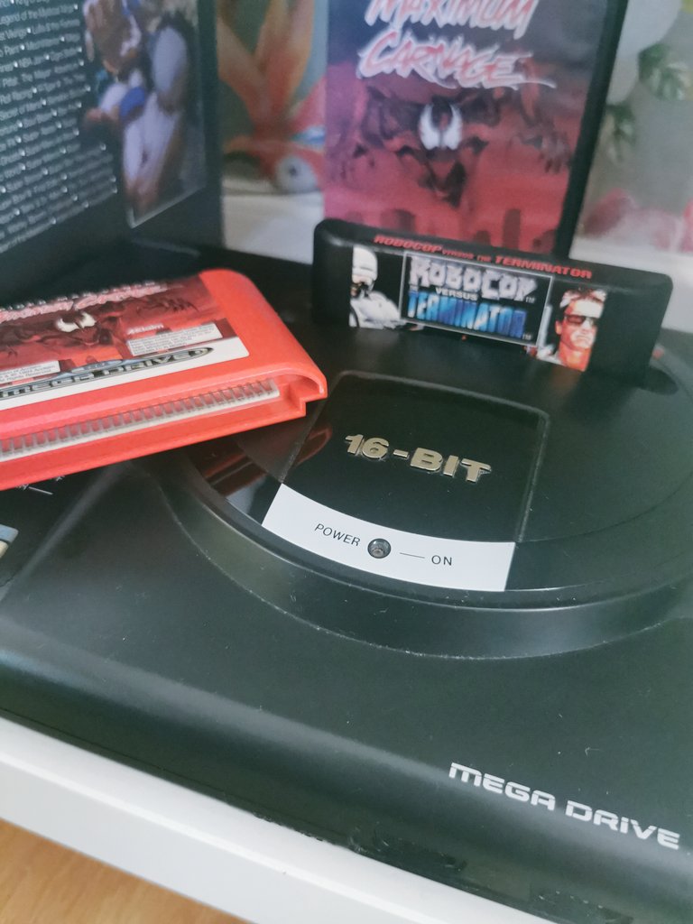 Evening. What's on the menu tonight? #RetroCollect #Terminator #RoboCop #MaxiumCarnage