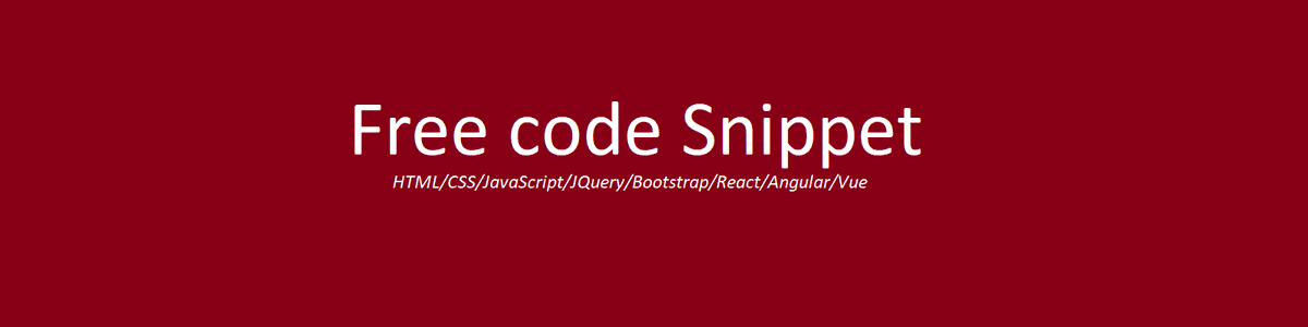 freecodesnippet's tweet image. Code snippet for the HTML web page. rfr.bz/t29x8vw just started and we are improving it. #code #snippets #html #codesnippets #developers #beginner #freecodesnippets
