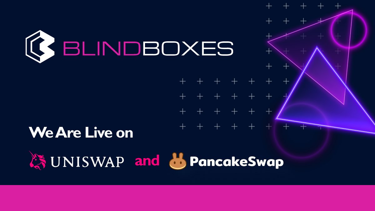 blindboxes_io's tweet photo. Our $BLES token is live and trading on @Uniswap π¦ and @PancakeSwap! π₯
β
Uniswap: https://t.co/XPzibTohL9
β
PancakeSwap: https://t.co/Xb5eU31WoQ
β
DEX Tools: https://t.co/l0FnXUXxDm
β
CoinGecko: https://t.co/yWVHAFYdPx
#blesnothingless https://t.co/4JAC4WwVYo