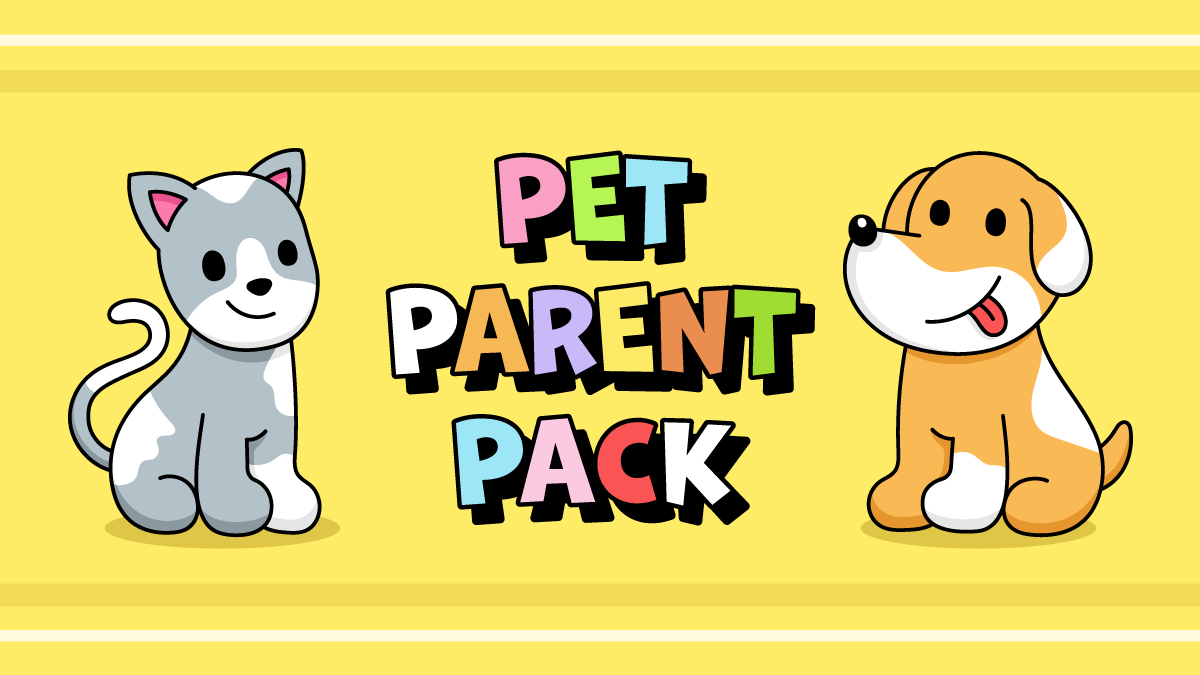 Sharing your space with some non-human family members? Us too! Check out our newest set, the #petparent pack, for great art and sayings, purrfect for messaging back and forth to make sure everyone’s needs are met ❤️🐾 #freeiphonephotoapp #stickers #iap #trialsubscription
