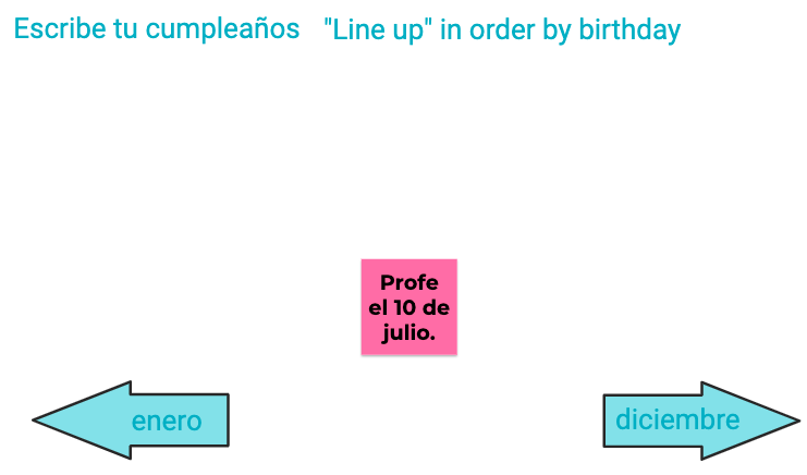 ProfeTrowbridge's tweet photo. @MmeBlouwolff @cultofpedagogy We are learning to talk about our birthdays soon in 7th so I am so thankful you tweeted this awesome ideas…as you can tell I got excited and got right to it, merci!!! : https://t.co/Zwk0VTEg59