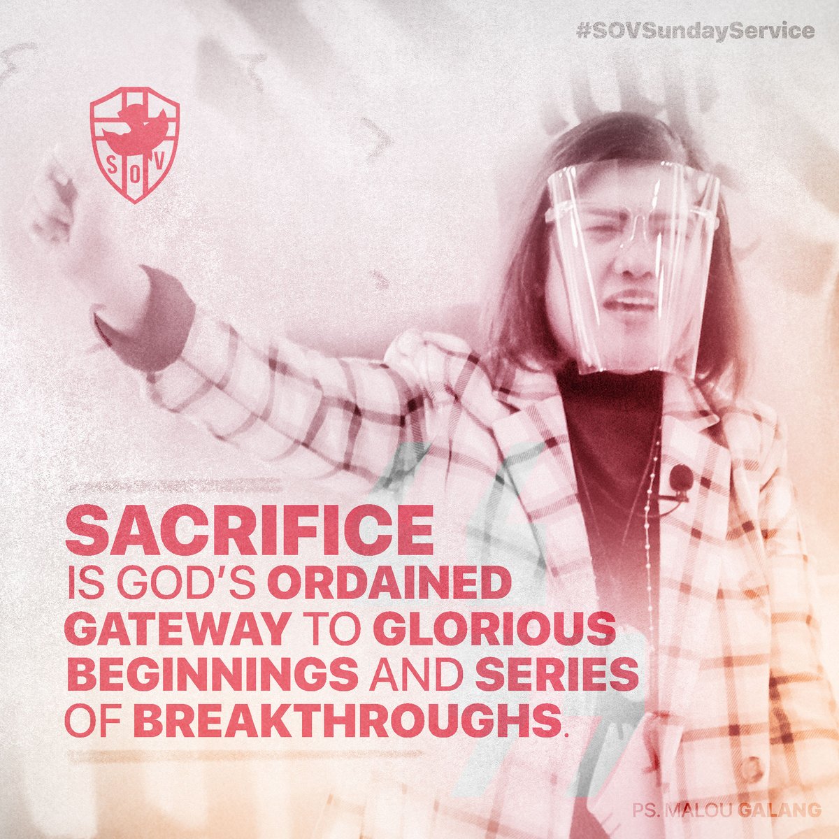 sovfccph's tweet photo. YOUR SACRIFICE IS THE KEY TO YOUR TREMENDOUS BLESSING! 🔥 This season, let’s continue to give our all to God and expect a hundred-fold return! #SOVSundayService https://t.co/AS62iJGT5E