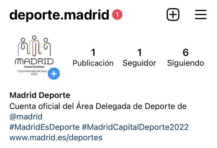 aliciamartinpe's tweet photo. Y para celebrar la candidatura de @MADRID a Capital Mundial del Deporte 2022, hoy estrenamos en el #ÁreaDeDeporte nuestra cuenta de #Instagram donde podrás seguir toda la actualidad del deporte en #Madrid 💪 

¡Síguenos! #MadridEsDeporte #MadridCapitalDeporte2022 https://t.co/x8b3cCyV0b