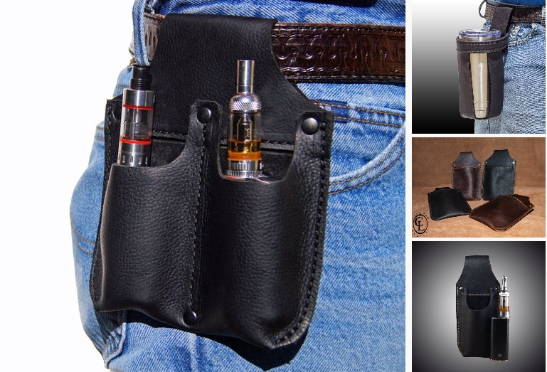 CrawdadLeather's tweet photo. Small Leather Belt Pouch, Dual Vape Case, black https://t.co/AByItf1WKj #accessorycases #cigarettecases https://t.co/BDUmQs4BeE