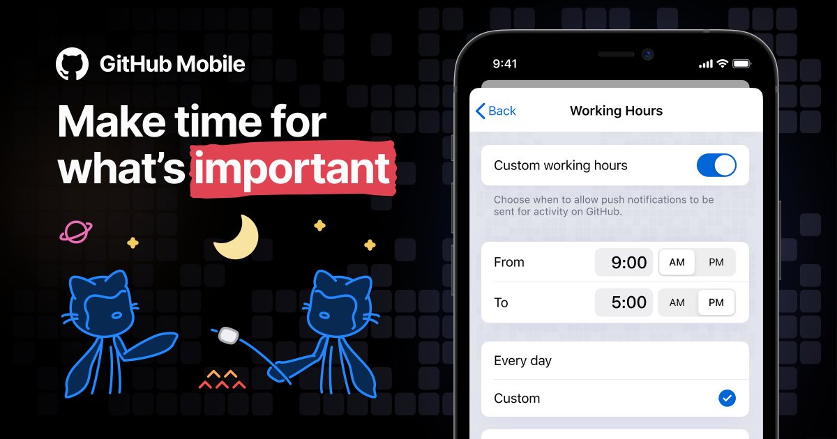 GitHub tweet media
