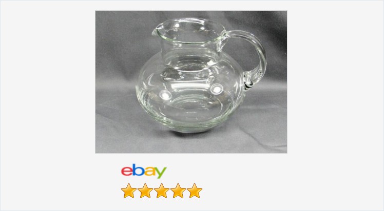 EtagereAntiques's tweet image. Clear Glass Pitcher Ice Tea Juice Pitcher Large Fat Pitcher | eBay #glasspitcher #pitcher #iceteapitcher #clearglasspitcher #teaparty #gardenparty 
ebay.com/itm/3840536807…
(Tweeted via PromotePictures.com)