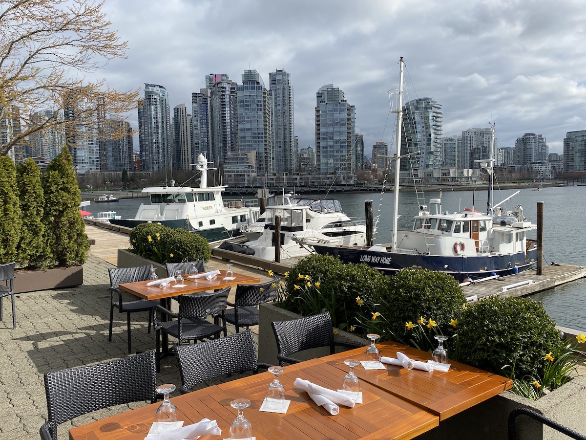 We've opened our patio early and are ready to host you for lunch or dinner today. Our side patio will be open from 11am-5pm, phone  reservations only. Our main patio will be open from 5pm-9pm for online and phone reservations. Call 604-685-7070 or go to: ow.ly/1uVd50EcAAH