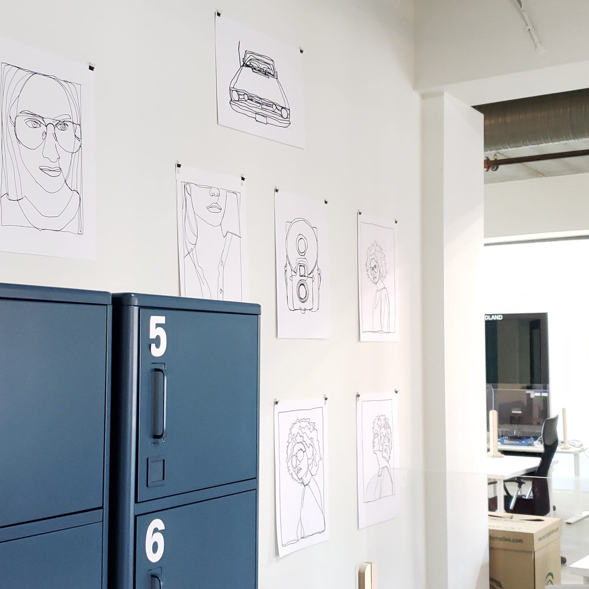 This is our last week with <a href="/freeadmission/">free admission</a> in our space.  But its not too late for a tour.  Dm me if you'd like to see Deanna's collection! #localartist #localartists #coworking #coworkers #vancouverbc