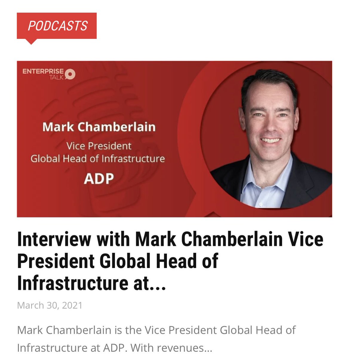 mchamberlain99's tweet photo. With the growth in #data &amp; #infrastructure/#software innovation, companies now have insights to respond to customer/employee needs. How do you manage costs? Can #etltools &amp; #datawarehousing help deliver insights? Check out my #podcast w/ @Enterprise_Talk!
https://t.co/McK8zUUfl9 https://t.co/4Luln5FW05