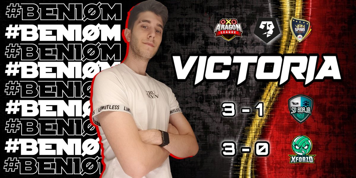 NiomEC_'s tweet photo. ¡Hemos ganado!
🆚 @SDBORJAesports
🏆 @aragonleague
🆚️ #COPALOMOS
🏆 @EsportsXforzo
GG a nuestros Rivales!
Nuestros ninjas tras un gran esfuerzo consiguen llevarse puntos mportantes.
¡Seguimos luchando!
#BENIØM🉐️ https://t.co/KjS4Yduj2P