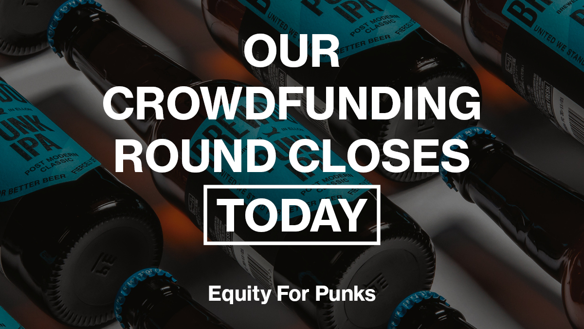 ⏳There’s just a few hours left until we close the doors on our crowdfunding round. 

Invest in BrewDog today! onmarket.com.au/offers/efpoz/