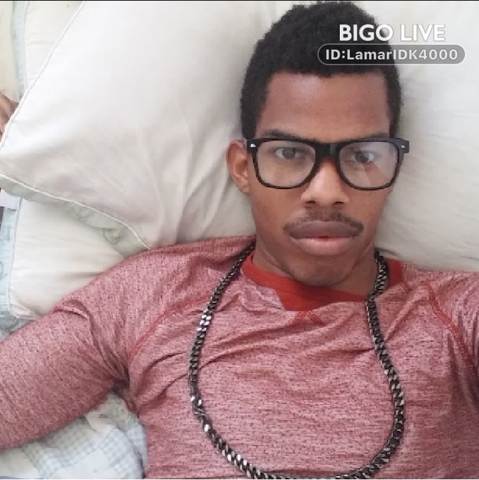 Come and see 🤴Lamar🌟 show💎's LIVE in #BIGOLIVE: #Chat Fat people vs. skinny people with King Lamar  <a href="/tag/bigolive"class="tags">#BIGOLIVE</a><a href="/tag/chat"class="tags"><span>#chat</span></a>