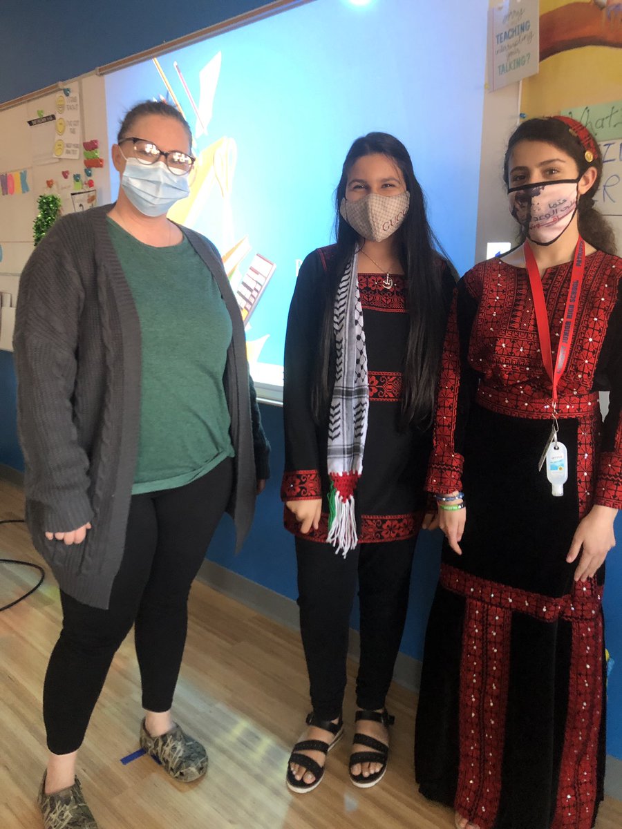 So thrilled some former Falcons flew into my classroom to visit and share their heritage with me! Thank you, friends! #LJHPatriotPride #KennedyCallOut #springintospiritweek2021 #multiculturalday