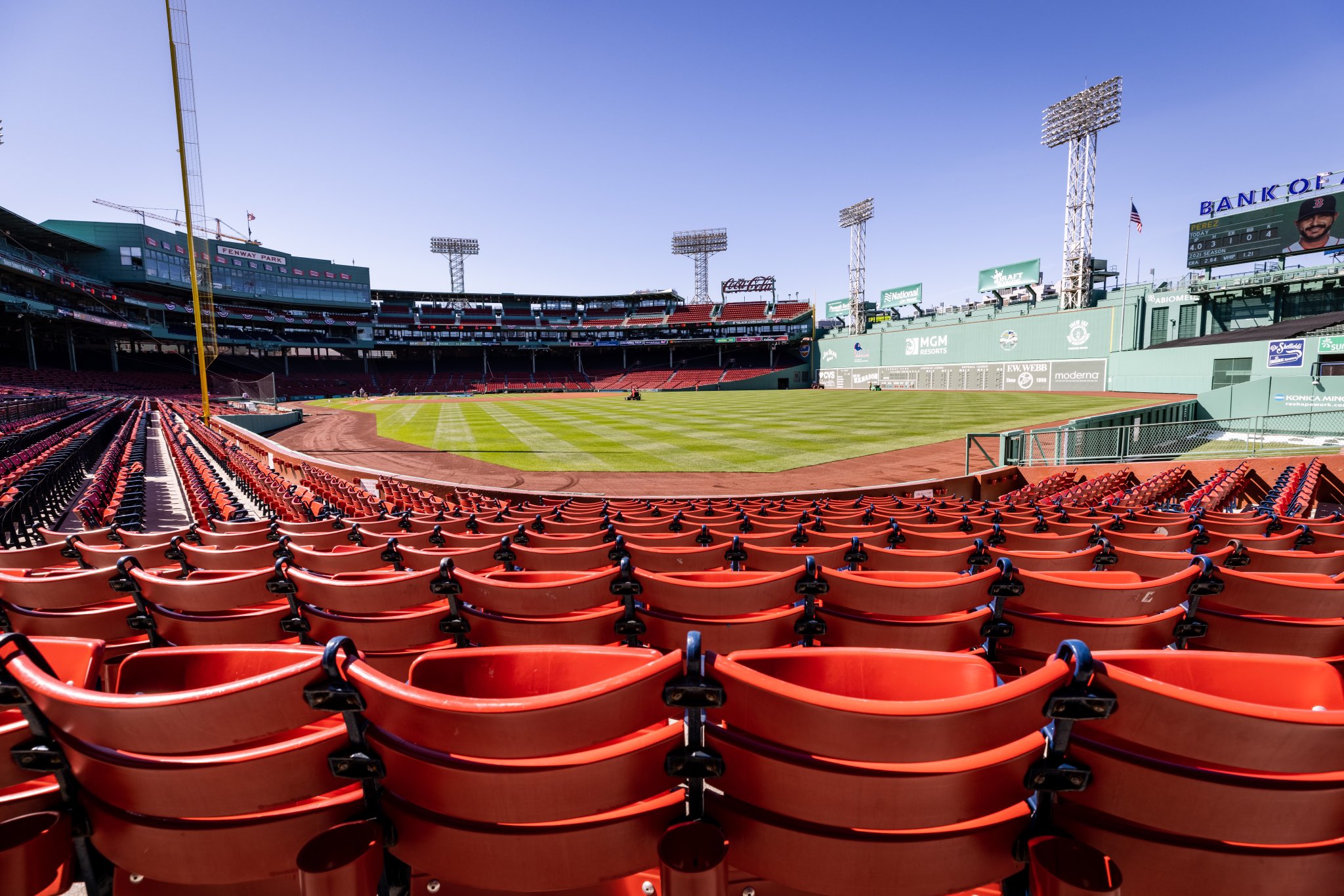 Field Box 3 at Fenway Park