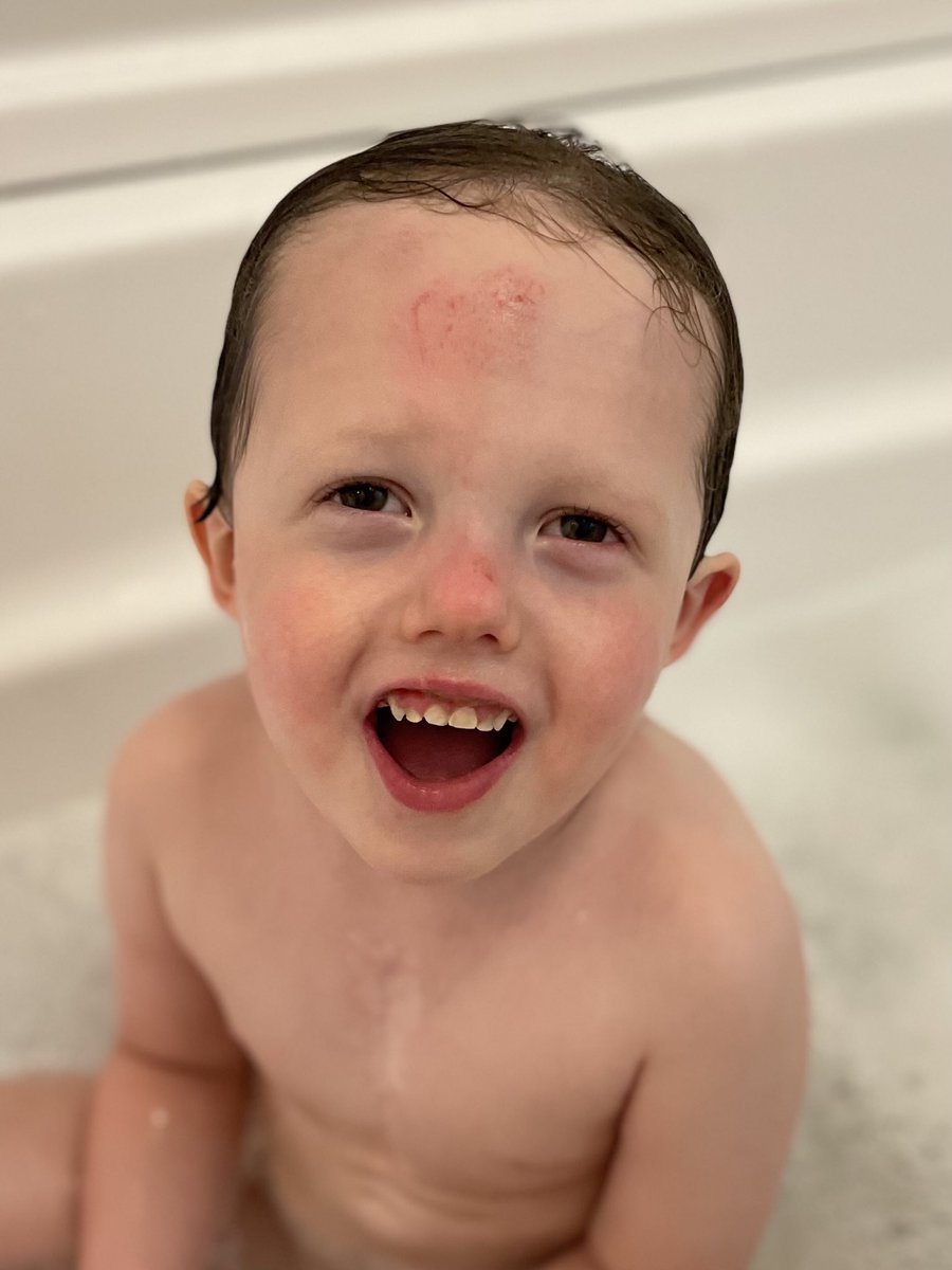 TheArtieMoore's tweet photo. This warrior is so loved. He has fun with Daddy getting the bumps and bruises. Then comes home to Hall of Fame Mama @kwmoore1981 who is eager to follow her maternal instincts and close the day out with affection. #ItsAHelluvaLife https://t.co/Rq5drpRENk