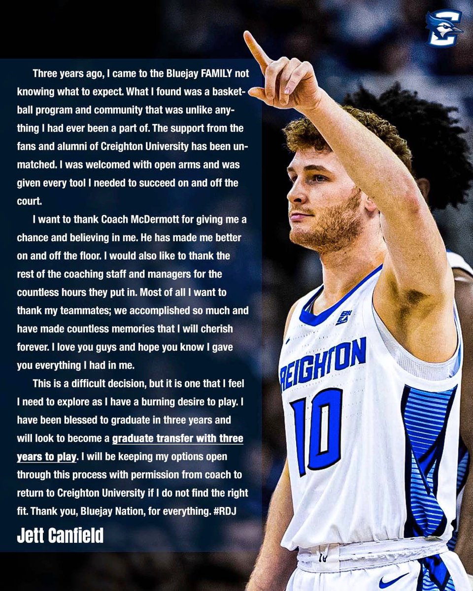 Thank you Bluejay Nation, #RDJ forever 💙