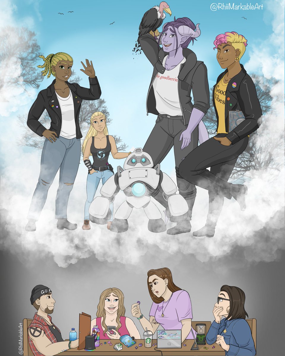 CuppaTealArt's tweet photo. Can post this now its been revealed โค
Large commission i finished recently ๐๐
#dungeonsanddragons #dndgroup #groupcommission #fantasy #dnd #originalcharacters #commission https://t.co/XnlOa3baqI